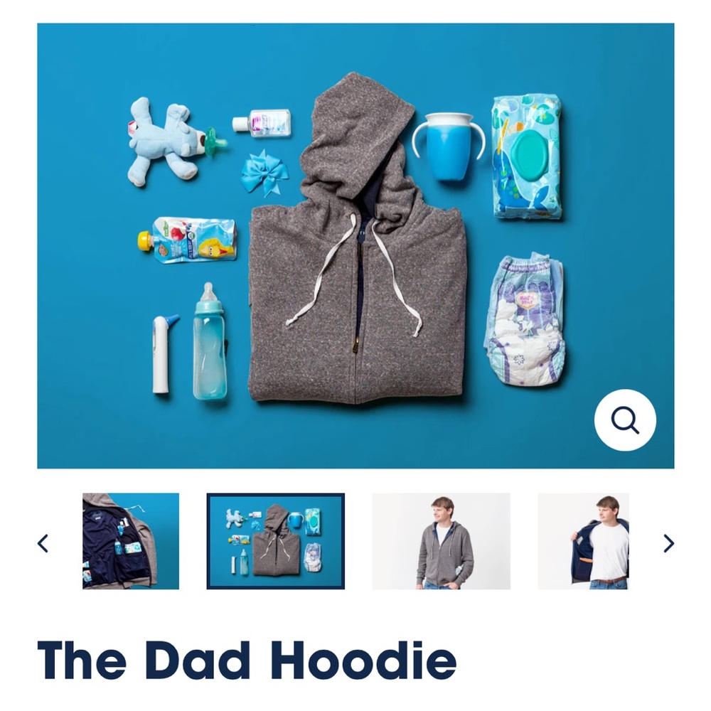 The Dad Hoodie NWT